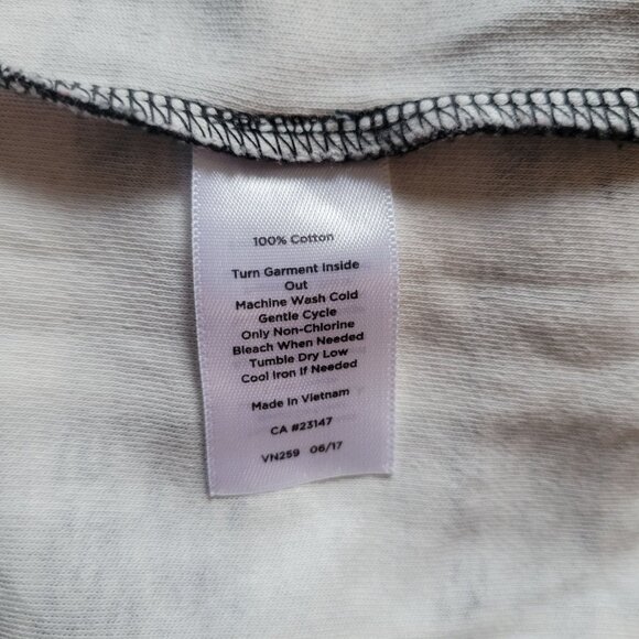 Talbots Womens Black & White Checkered Dress With Button Accents Size X - Picture 6 of 6